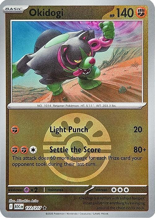 Ascended Heroes Okidogi [Ball] Pokémon card